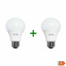 Lampadina Intelligente SPC Aura 1050 Wifi 10 W E27 75 W 2700K - 6500K (2 uds)