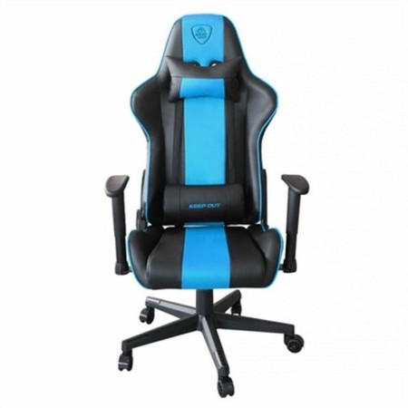 Sedia Gaming KEEP OUT XS PRO-RACING Azzurro