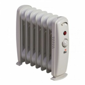 Radiatore a Olio (7 elementi) Grupo FM 201282 900W 900W Bianco 900 W