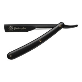 Coltello a serramanico Barber Line Eurostil NEGRA BARBER Nero