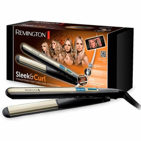 Piastra per Capelli Remington Sleek & Curl Nero 110 mm 150°C - 230°C